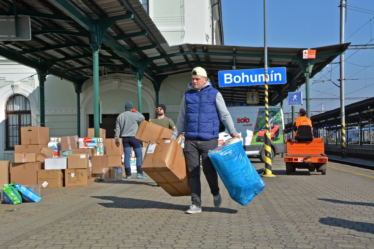 Charita Bohumín prosí obyvatele o doplnění zásob pro Ukrajinu