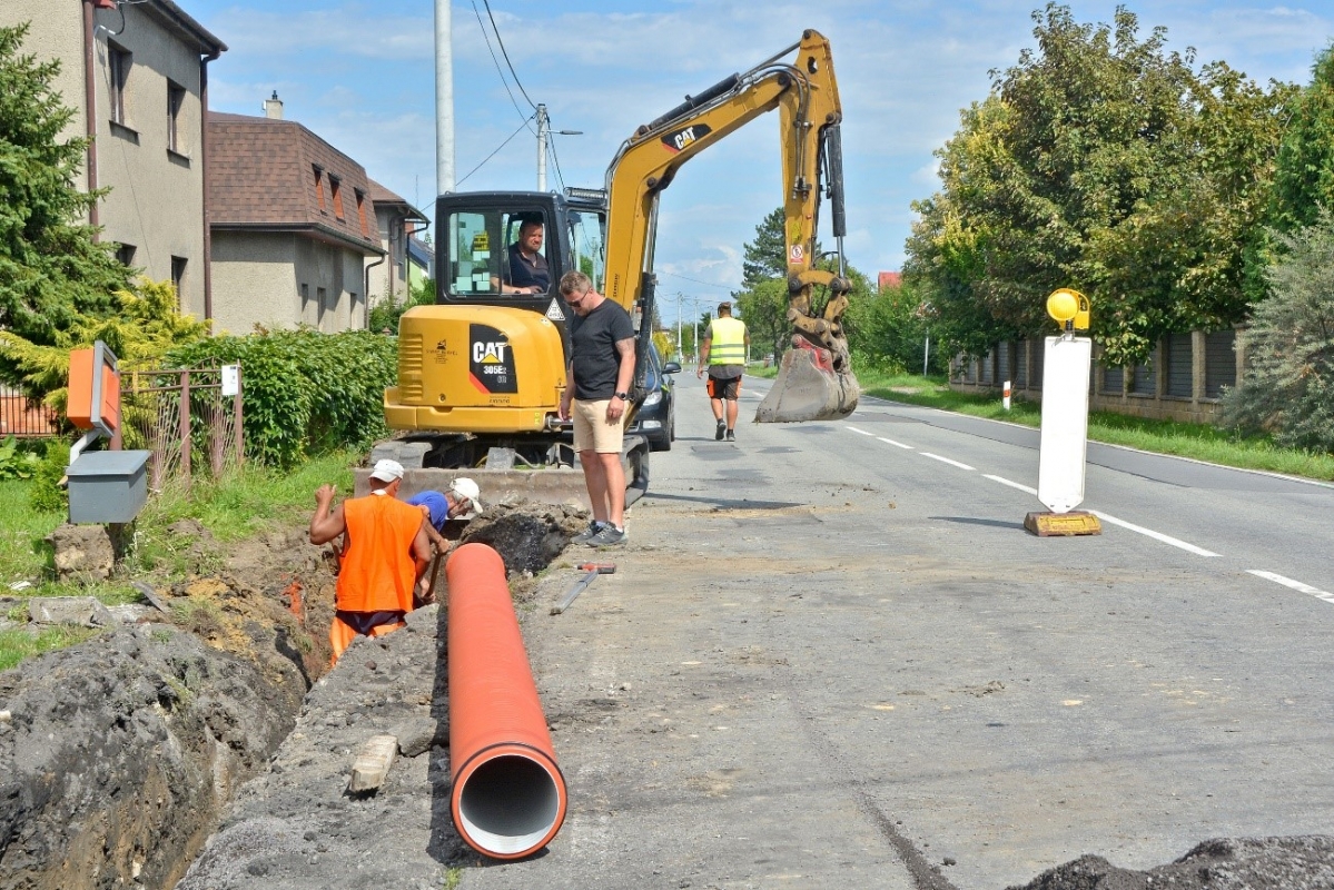 Chodník ul. Hraniční, Bohumín