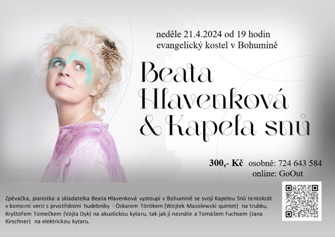 Beata Hlavenková a Barbora Mochowa nabídnou v Bohumíně koncerty