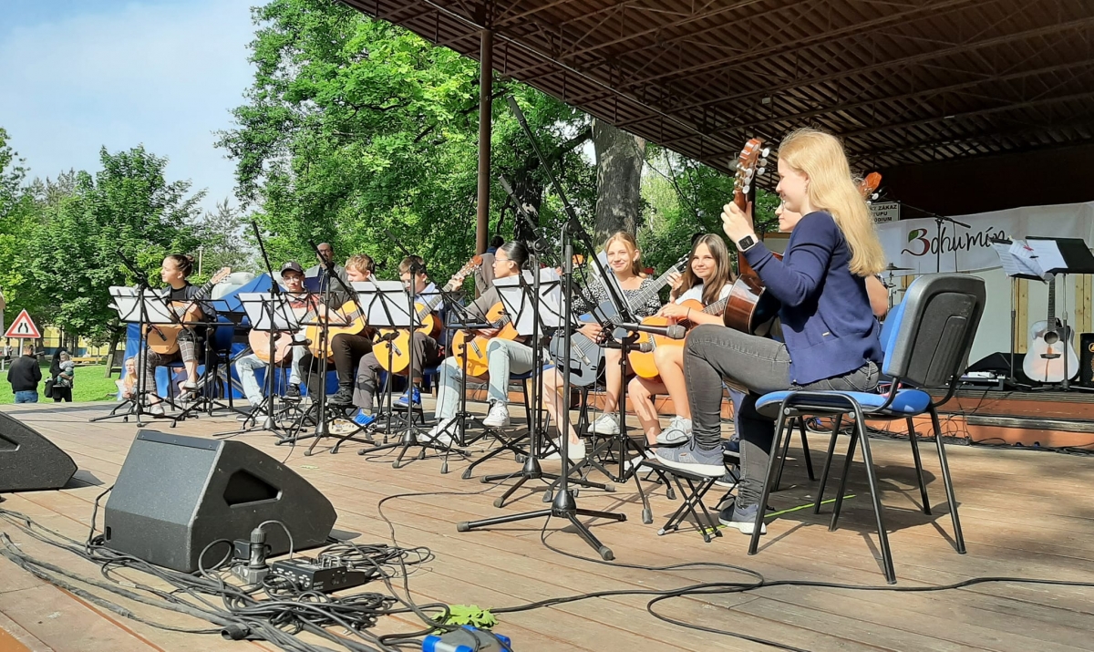 Hudba, tanec, divadlo na ZUŠ Open v hobbyparku