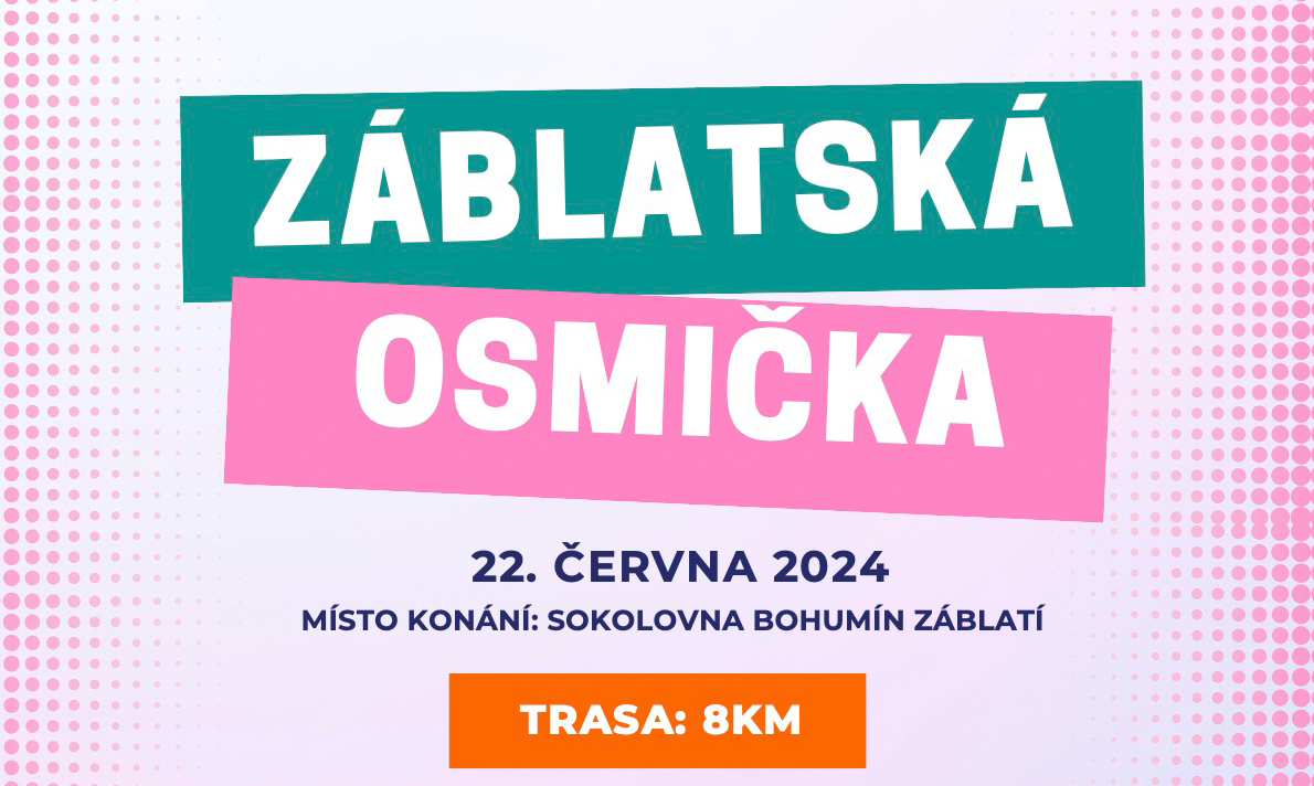 Záblatská osmička, nový běžecký závod s osmikilometrovou trasou