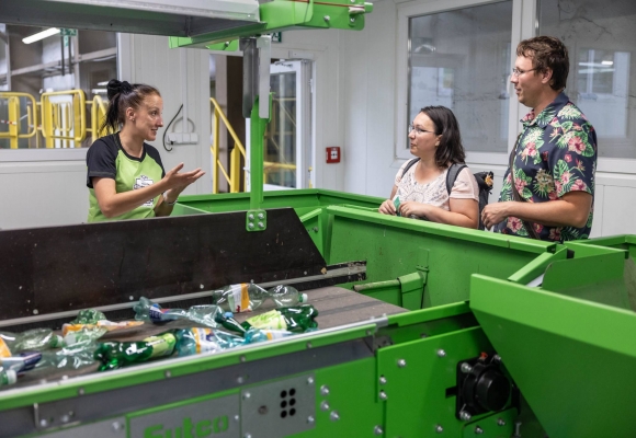 Bohumín testuje spolupráci s automatickou třídicí linkou OZO Ostrava
