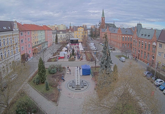 Život na náměstí bude snímat nová webová kamera