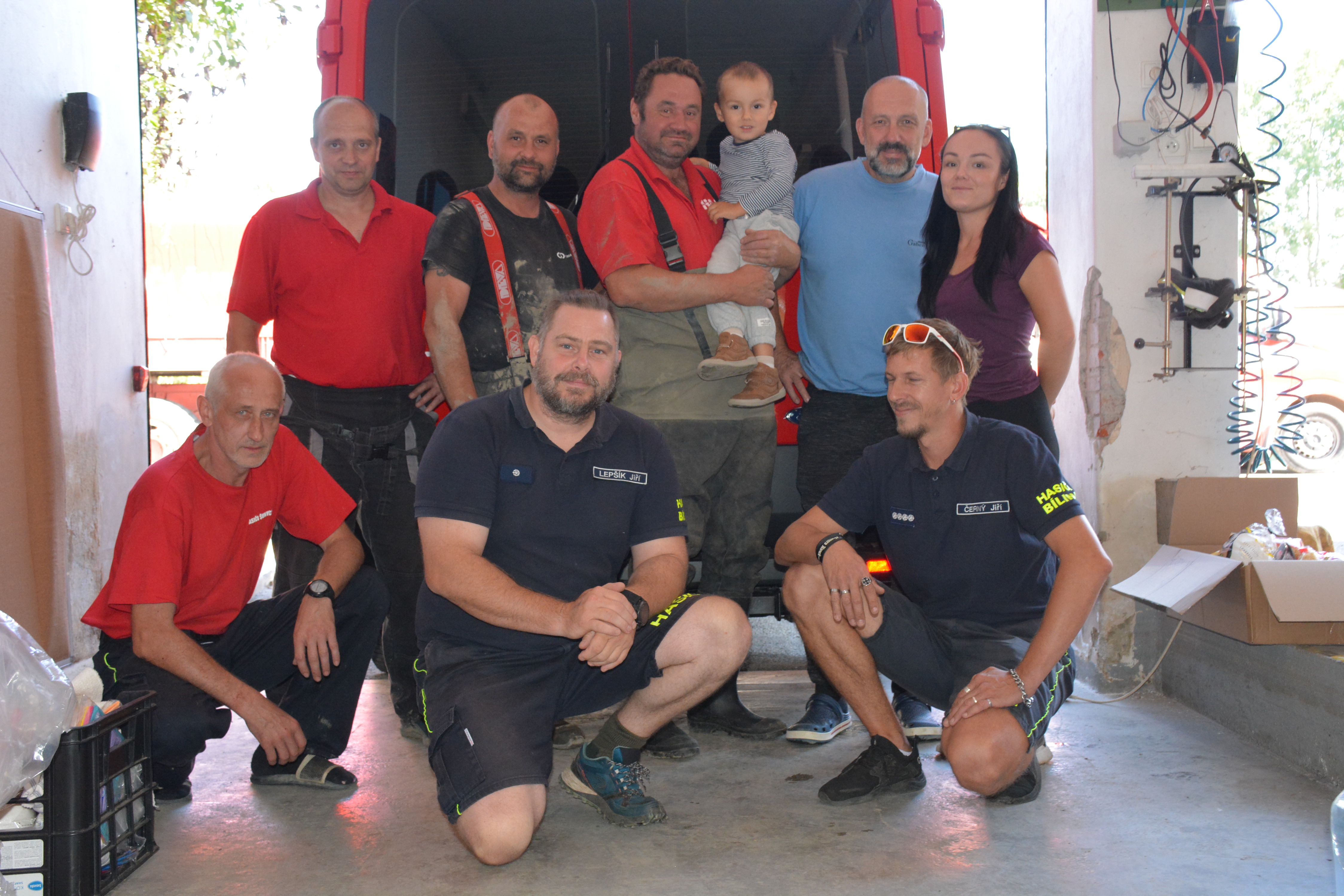 Pomocnou ruku natáhli i z velké dálky. Do města dorazila humanitárka z Ústecka
