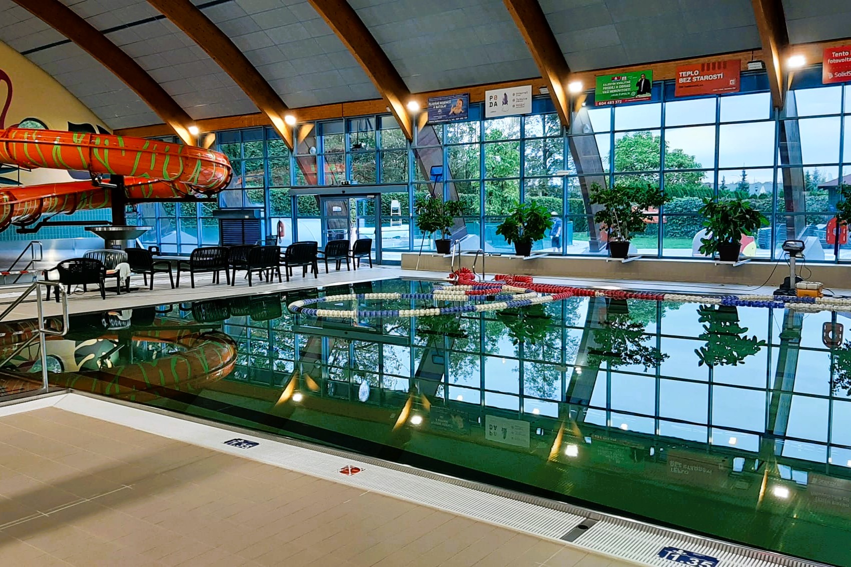 Aquacentrum otevře saunový svět, zprovoznění bazénové části se odkládá