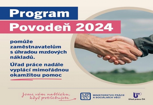 Firmy zasažené povodní mohou žádat o příspěvek na pokrytí mezd