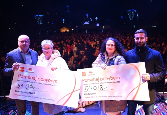 Oranžové kolo vydělalo 100 tisíc pro bohumínské neziskovky, které spláchla voda