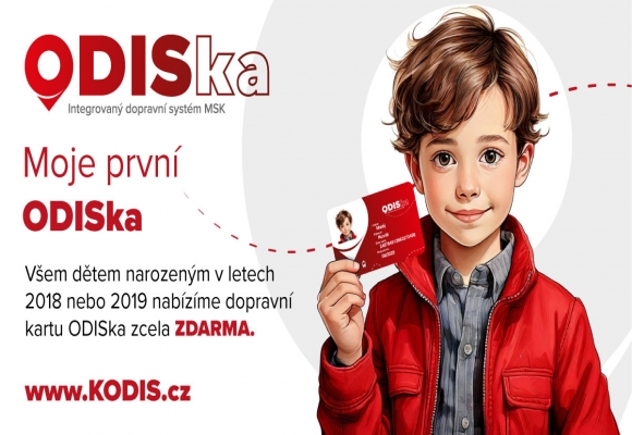 Pro děti ročníků 2018 a 2019 ODISka zdarma