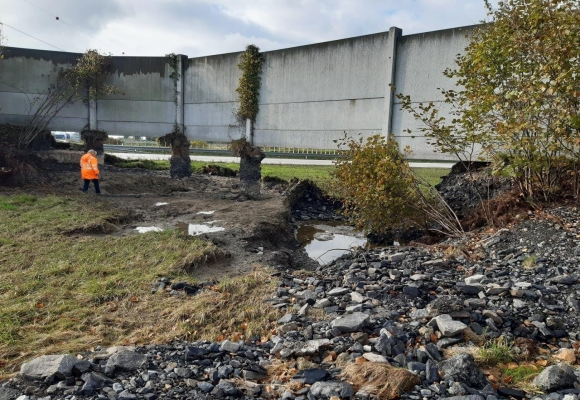 Dálniční protihlukovou zeď u Starého Bohumína ŘSD v létě opraví