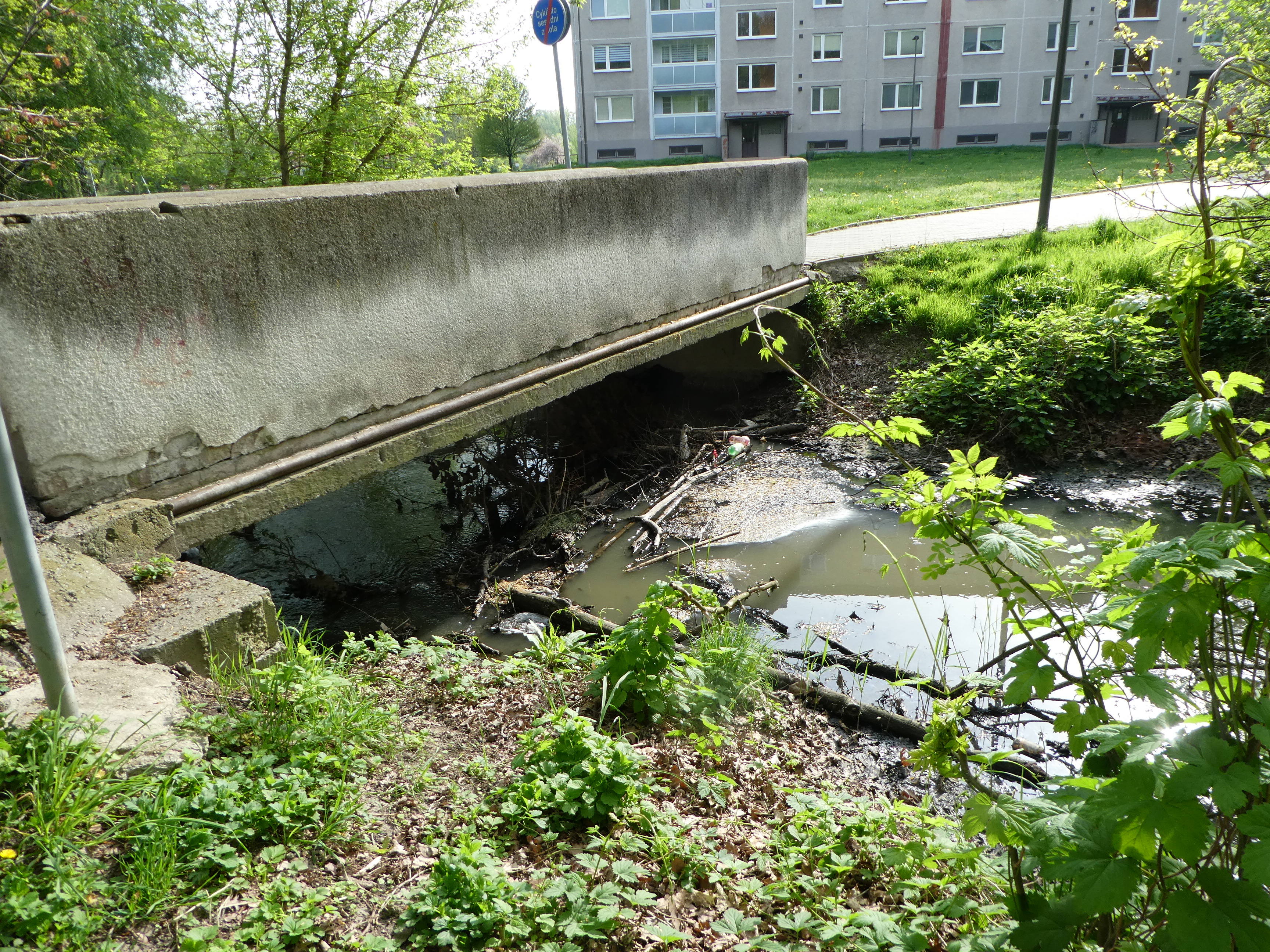 Povodí Odry plánuje čištění zanesené stružky
