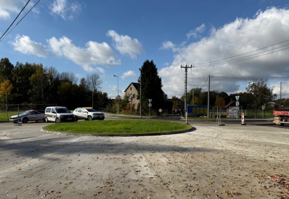 Zprůjezdnění kruháče na rozcestí u Záblatí kraj předpokládá v 45. nebo 46. týdnu