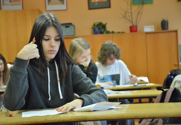 Přijímačky nanečisto. Bohumínské školy si na jeden den vyměnily deváťáky
