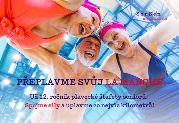 Startuje plavecká štafeta seniorů, v Bohumíně se do výzvy zapojí už popáté