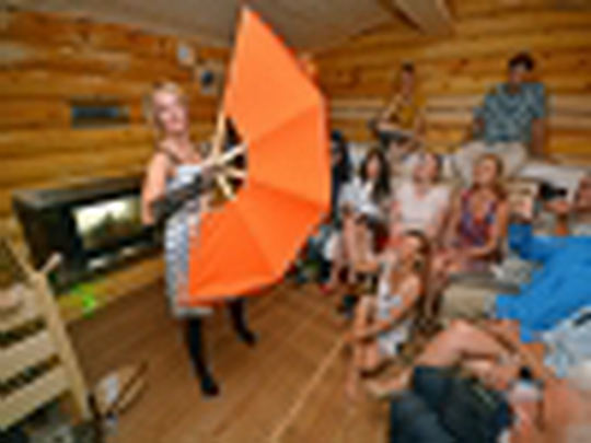 Nová finská sauna - zobrazit video