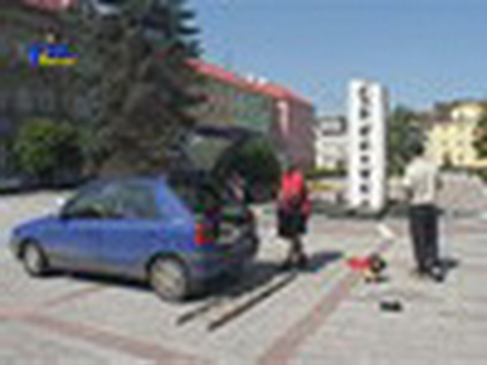 Vodní prvek bez vody - show video