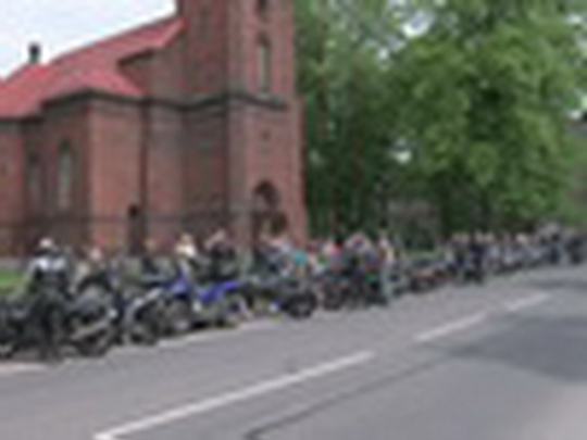 Požehnání motorkářům - zobrazit video