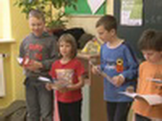 Žáci z Bohumína a festival Dny poezie - zobrazit video