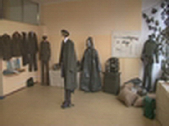 Expozice věnovaná armádě - zobrazit video