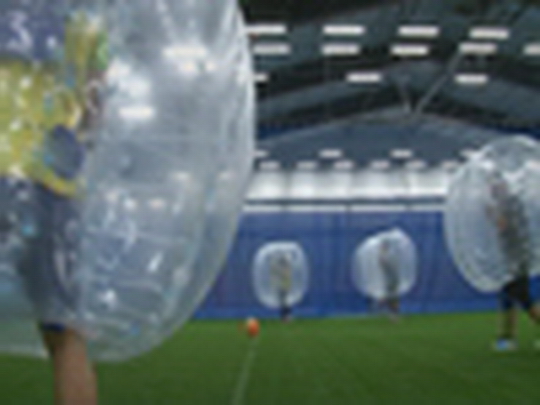 Bublinový fotbal - przedstawić wideo