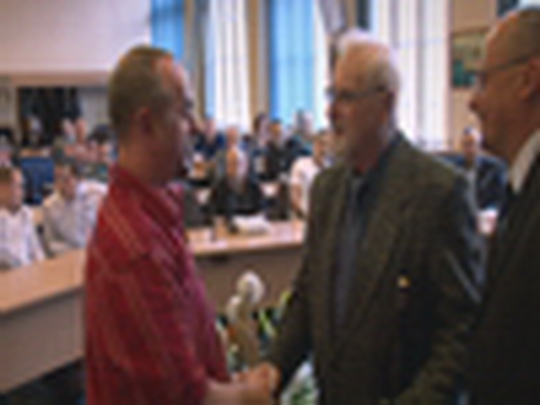 Bohumín ocenil dárce krve - zobrazit video