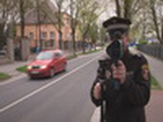 Měřiče rychlosti vozidel - show video