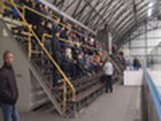 Nová tribuna pro zimák - show video