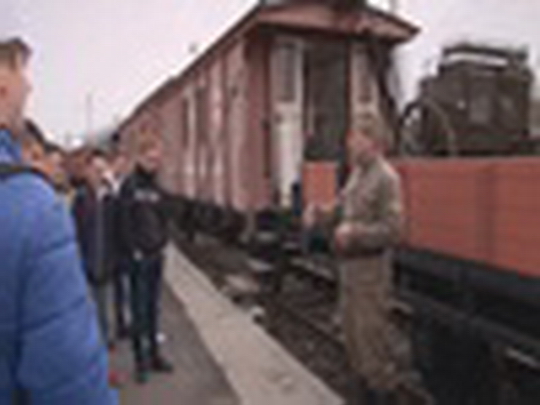 Legiovlak zavítal do Bohumína - zobrazit video