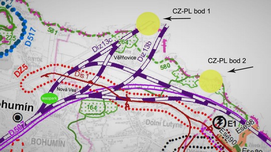 Rychlotrať redukuje varianty a přestane blokovat území - przedstawić wideo