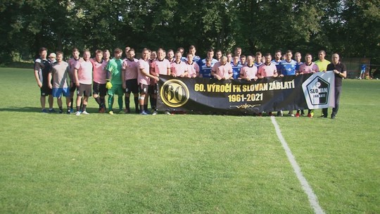 FK Slovan Záblatí oslavil šedesátiny - zobrazit video