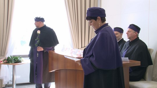 Imatrikulace studentů Univerzity třetího věku - zobrazit video