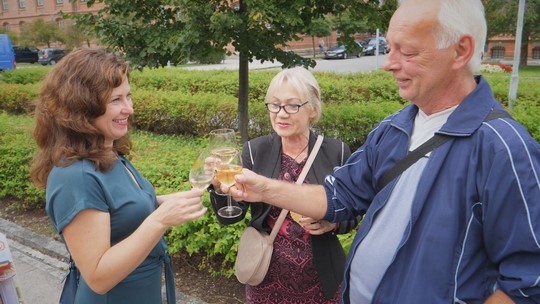 Na vinobraní v Bohumíně padlo 1300 litrů burčáku - zobrazit video