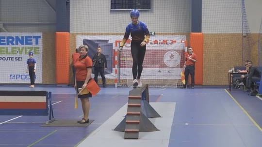 Halová soutěž mladých hasičů (7. ročník) - zobrazit video