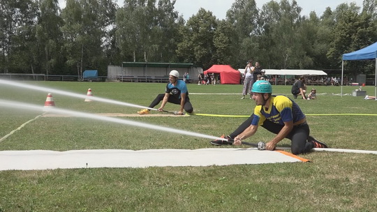 Vrbice hostila 6. kolo Moravskoslezské ligy hasičů - zobrazit video