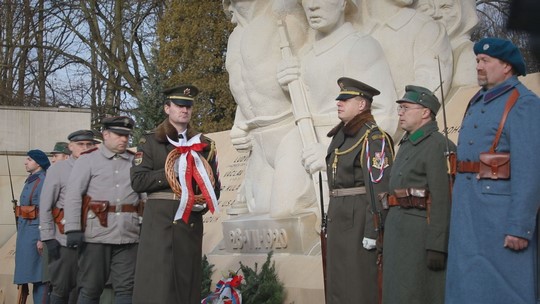 Česko-polský večer legionářů a odhalení pomníku - show video