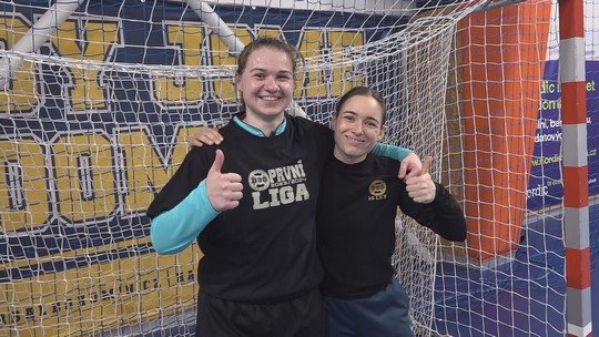 Brankářka Hana Mučková zpět na vrcholu - zobrazit video