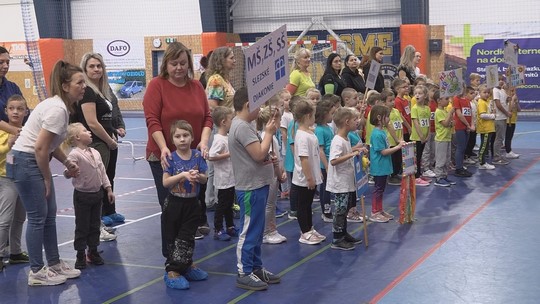 Sportovní hry mateřských škol 2024 - zobrazit video