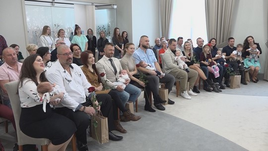 Bohumín vítal nové občánky (30. 11. 2024) - zobrazit video