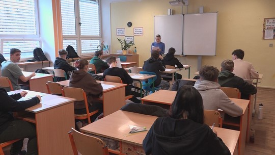 Jednotné přijímačky na střední školy nanečisto - show video