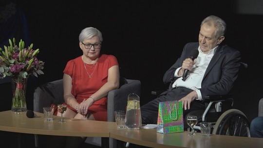 Bývalý prezident Miloš Zeman v Bohumíně - zobrazit video