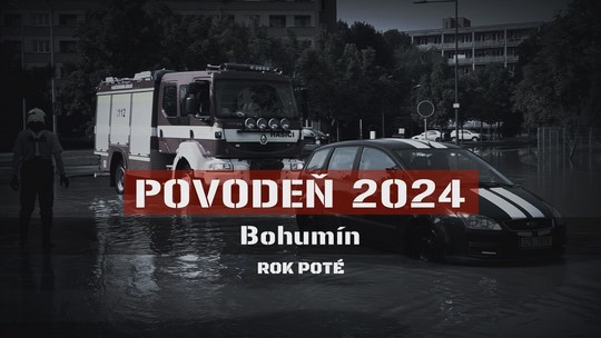 Bohumín pod vodou, rok od povodní 2024 - zobrazit video