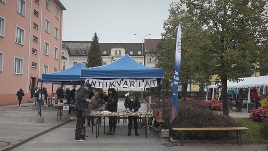 Den sociálních služeb, den zdraví a knižní antikvariát - show video