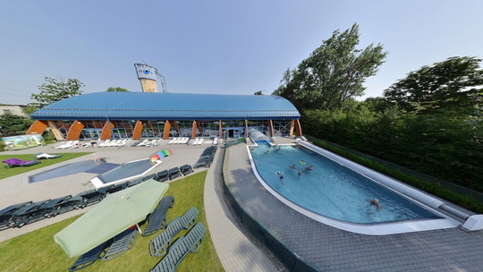 Aquacentrum - basen przepływowy - Zwiedzanie wirtualne