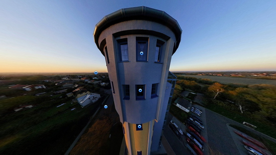 Pension in the tower named Ve věži - Show virtual view