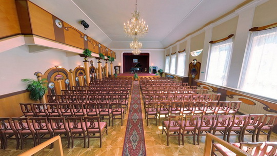 Podstawowa Szkoła Artystyczna - duża sala - Zwiedzanie wirtualne