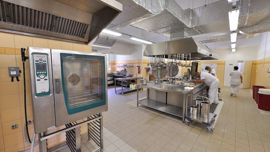 Town hospital of Bohumin - canteen - Show virtual view
