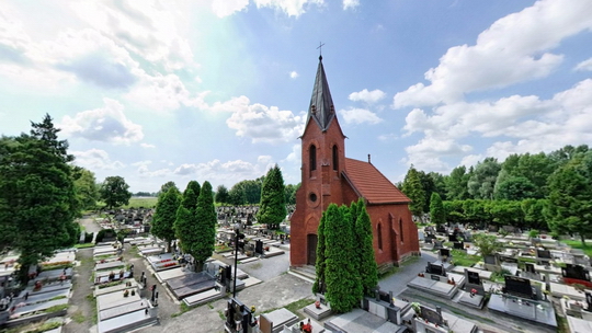 Cmentarna kaplica filialna Wszystkich Świętych w Starym Boguminie - Zwiedzanie wirtualne