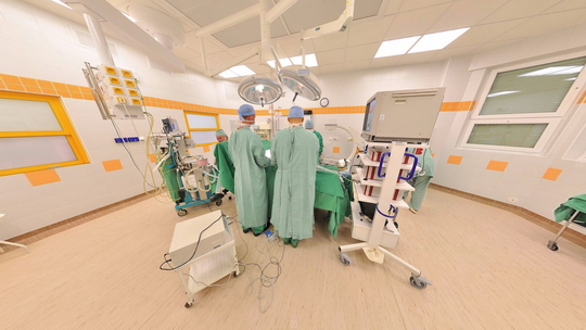 Town hospital of Bohumin - Operating Room - Show virtual view
