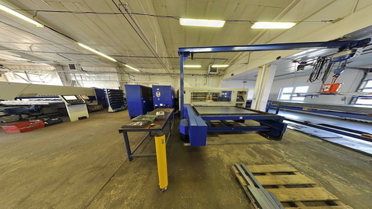 Kovo Vesuv  - Laser cutting - Show virtual view