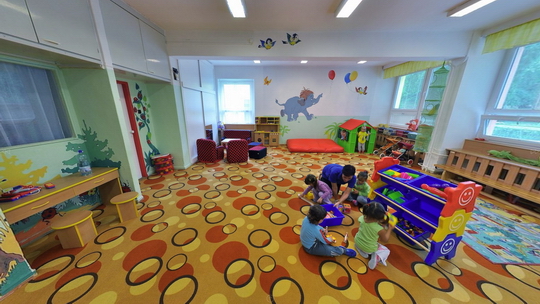 Kindergarten Nerudova - class of small children " Teddy Bears" - Show virtual view