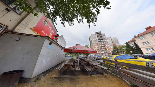 KEB'up - BAR - children's playground area and terrace - Show virtual view